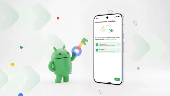 Google, Android şifre yöneticileri arasında geçiş yapmayı kolaylaştırıyor