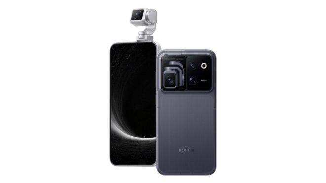 Gimbal kamera taşıyan Honor Robot Phone resmi olarak tanıtıldı